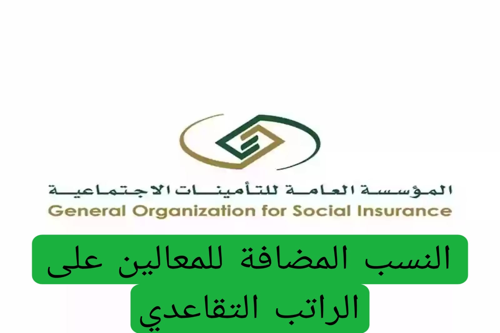 النسب المضافة للمعالين على الراتب التقاعدي 